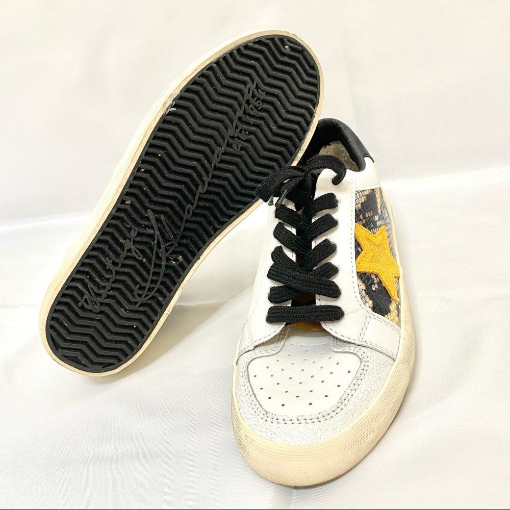 Vintage Havana Leather Star Snakeskin Sneaker - Picture 6 of 7